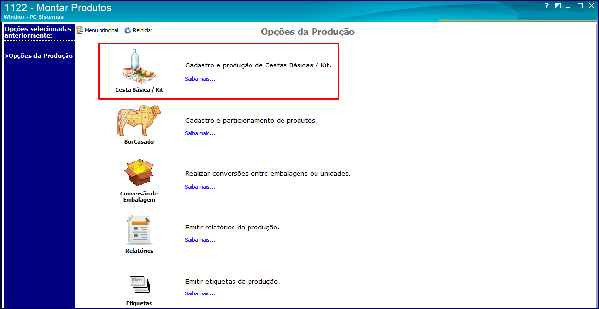 1122 – Montar Produtos